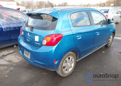 2015 Mitsubishi Mirage Es из США, поврежденный, VIN ML32A4HJ2FH052317